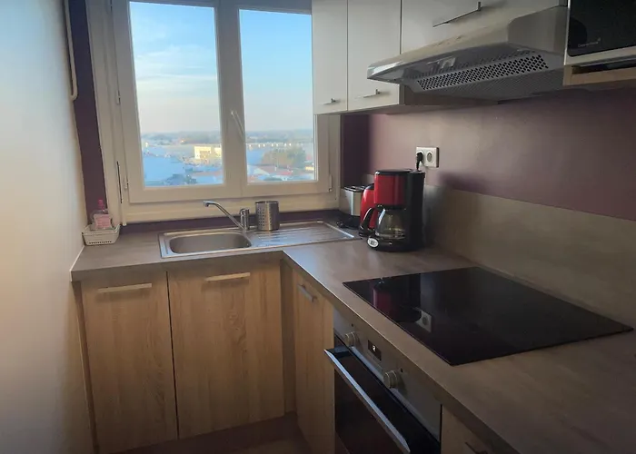 Bel 1 Pour 5 Personnes Au Bord De La A - Fr-1-323-216 아파트 *